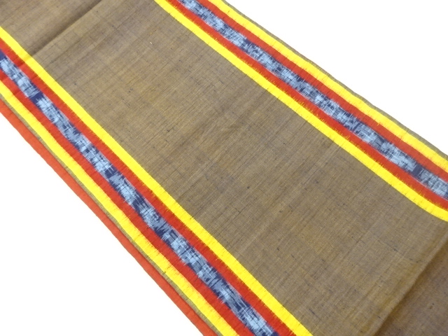JAPANESE FUKURO OBI / TSUMUGI / WOVEN STRIPE